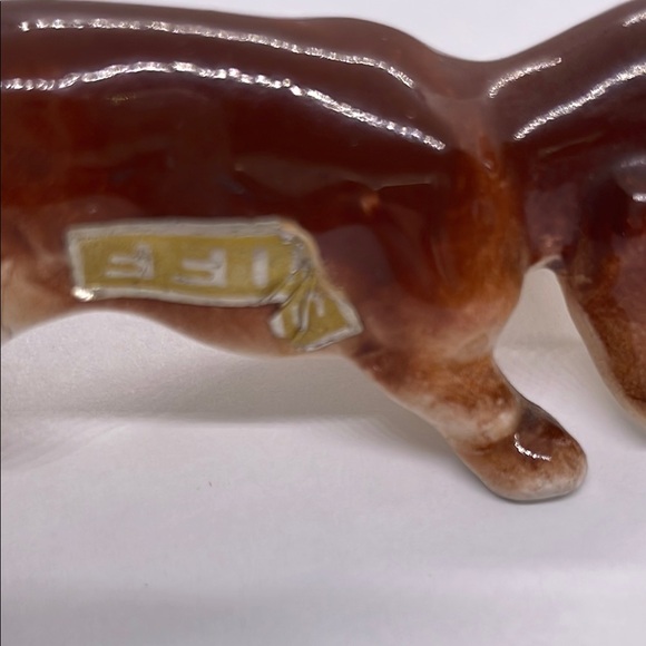 Dachshund vintage dachshund ceramic dog figures. - Picture 5 of 9